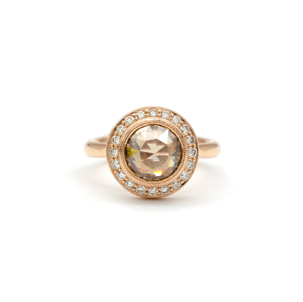 1.47ct Rose Cut Lilly Ring