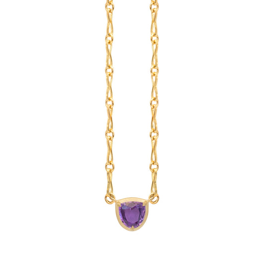Sapphire Bloom Necklace