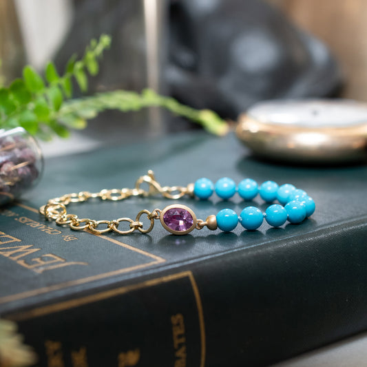 Turquoise Cassia Bracelet