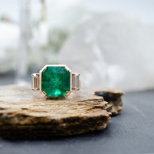 5.5ct Emerald Eve Ring