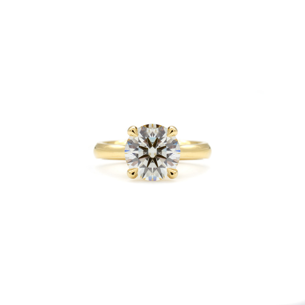 Golgart, Jackson: 18ky 2ct Solitaire with tapered shank