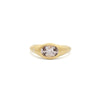 Dusk Sapphire Flat Top Ring