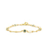 Teal Muse Bracelet Yellow