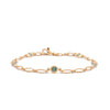 Teal Muse Bracelet Rose