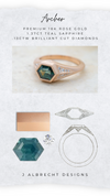 1.37ct Sapphire Archer Ring