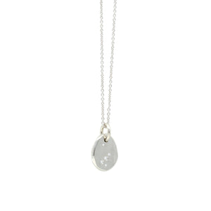 .05ctw 14mm Galaxy Pendant