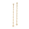 60mm Diamond Dangles in Yellow