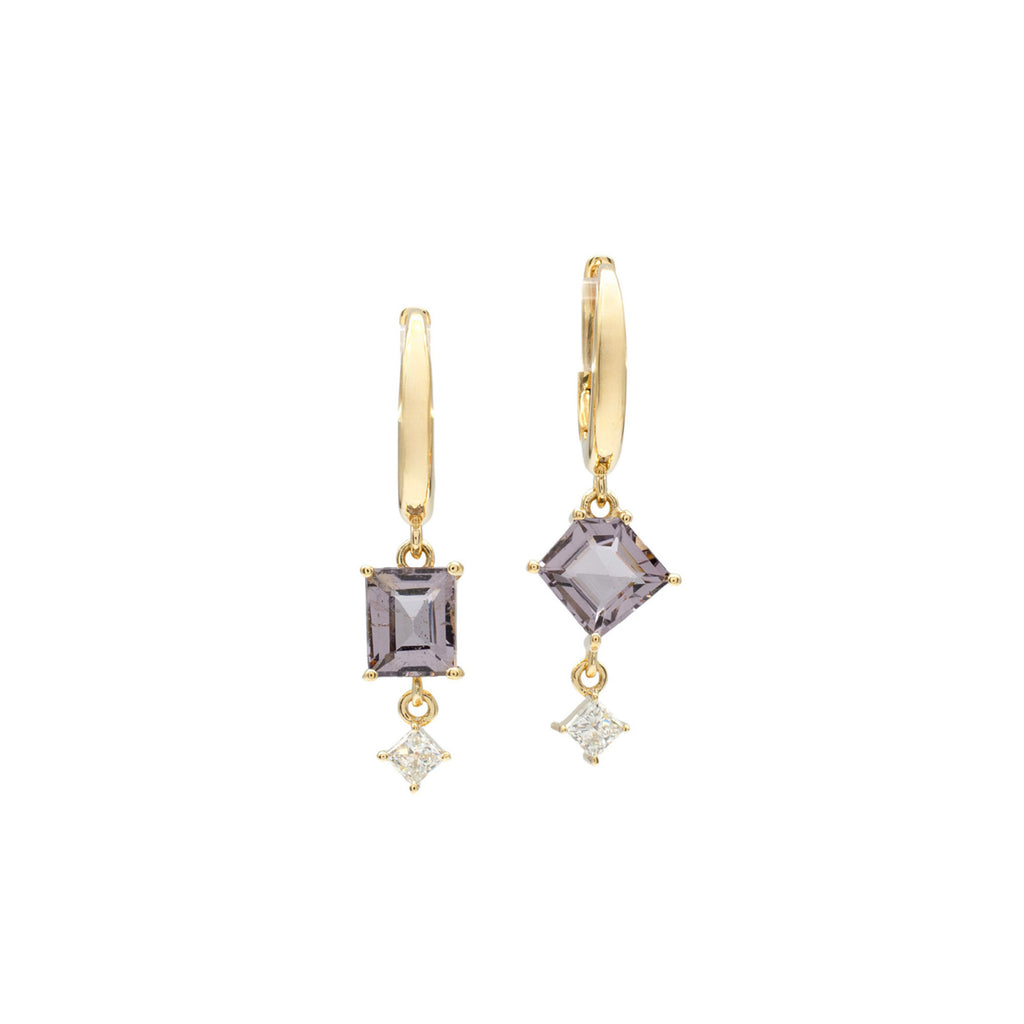 Lilac Spinel Nerissa Drops
