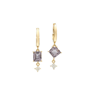Lilac Spinel Nerissa Drops