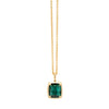 2.1ct Tourmaline F Bezel Pendant