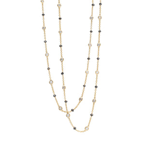 Black & White Diamonds By The Yard