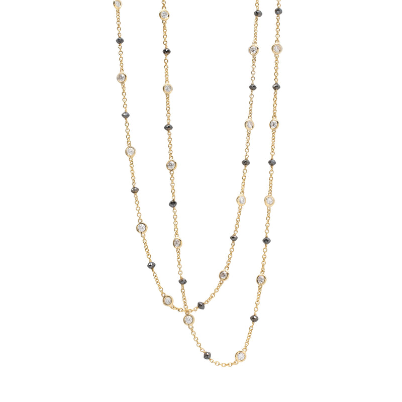 Black & White Diamonds By The Yard