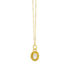 3ct Rainbow Moonstone & Diamond Halo Pendant