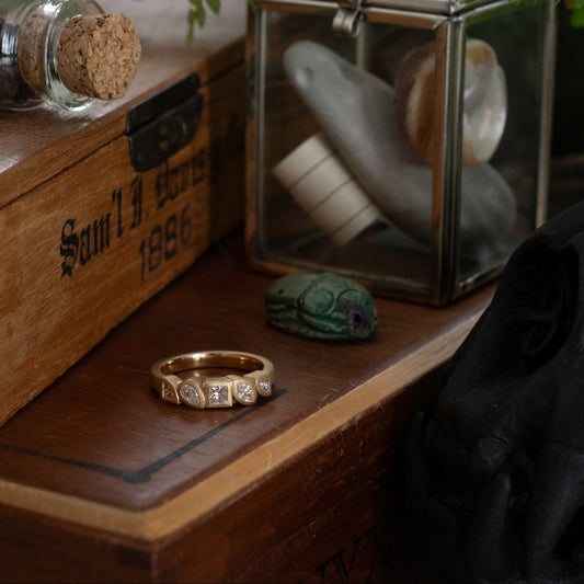 Diamond Phoenix Ring