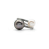 Two Pearl Twist Ring