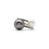 Two Pearl Twist Ring