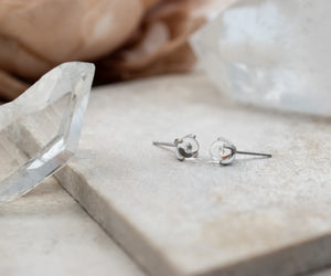 Diamond in Glass Studs