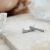 Diamond Channel Studs