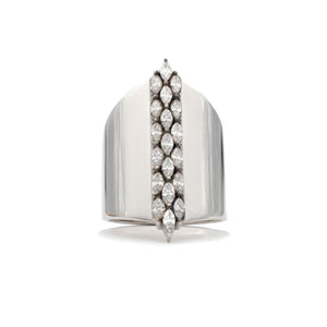 Marquis Shield Ring