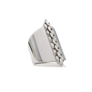 Marquis Shield Ring