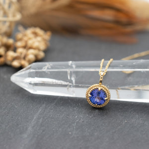1.29ct Tanzanite Suzanne Pendant