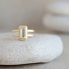 Double Shank Ring (Baguette)