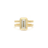 Double Shank Ring (Baguette)