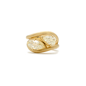 1.55ct Pear Wave Solitaire