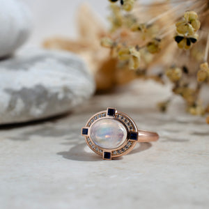 Stella Moonstone Ring
