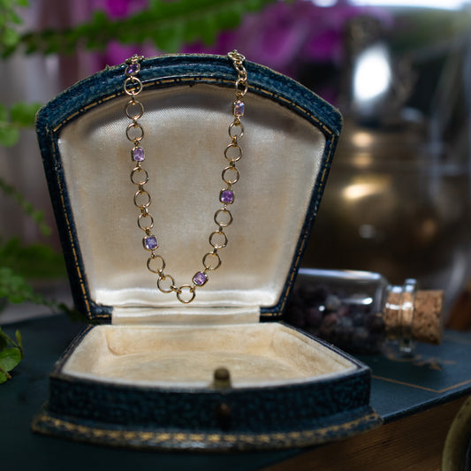 Sapphire Bloom Bracelet