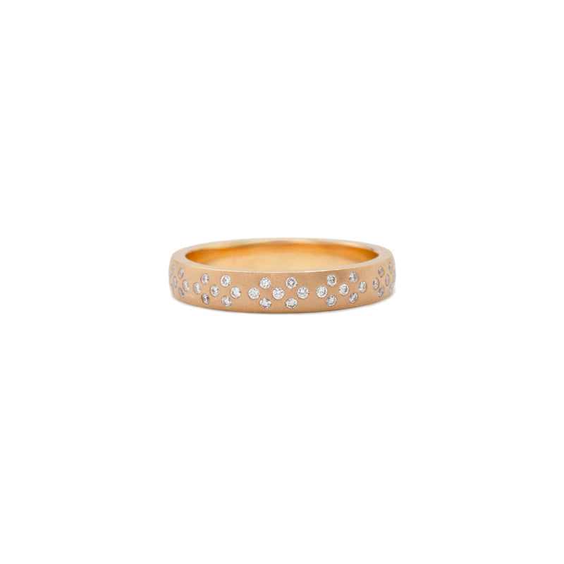 Wide Pattern Band Rose