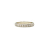 White Gold Medium Pattern Band