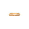 Rose Gold Thin Pattern Band