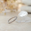 Offset Diamond Band White