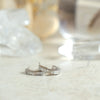 Small Galaxy Hoops White
