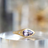 Lilac Spinel Flat Top Ring