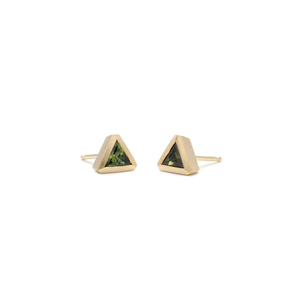 Teal Cyrus Studs