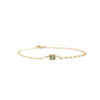 .25ct Green Sapphire Cherish Bracelet