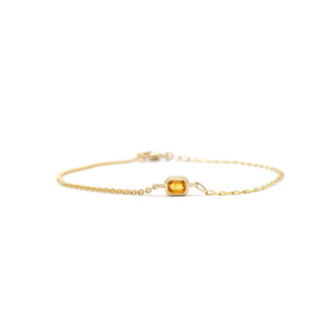 .26ct Yellow Sapphire Cherish Bracelet