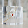 .16ct Orange Sapphire Cherish Bracelet