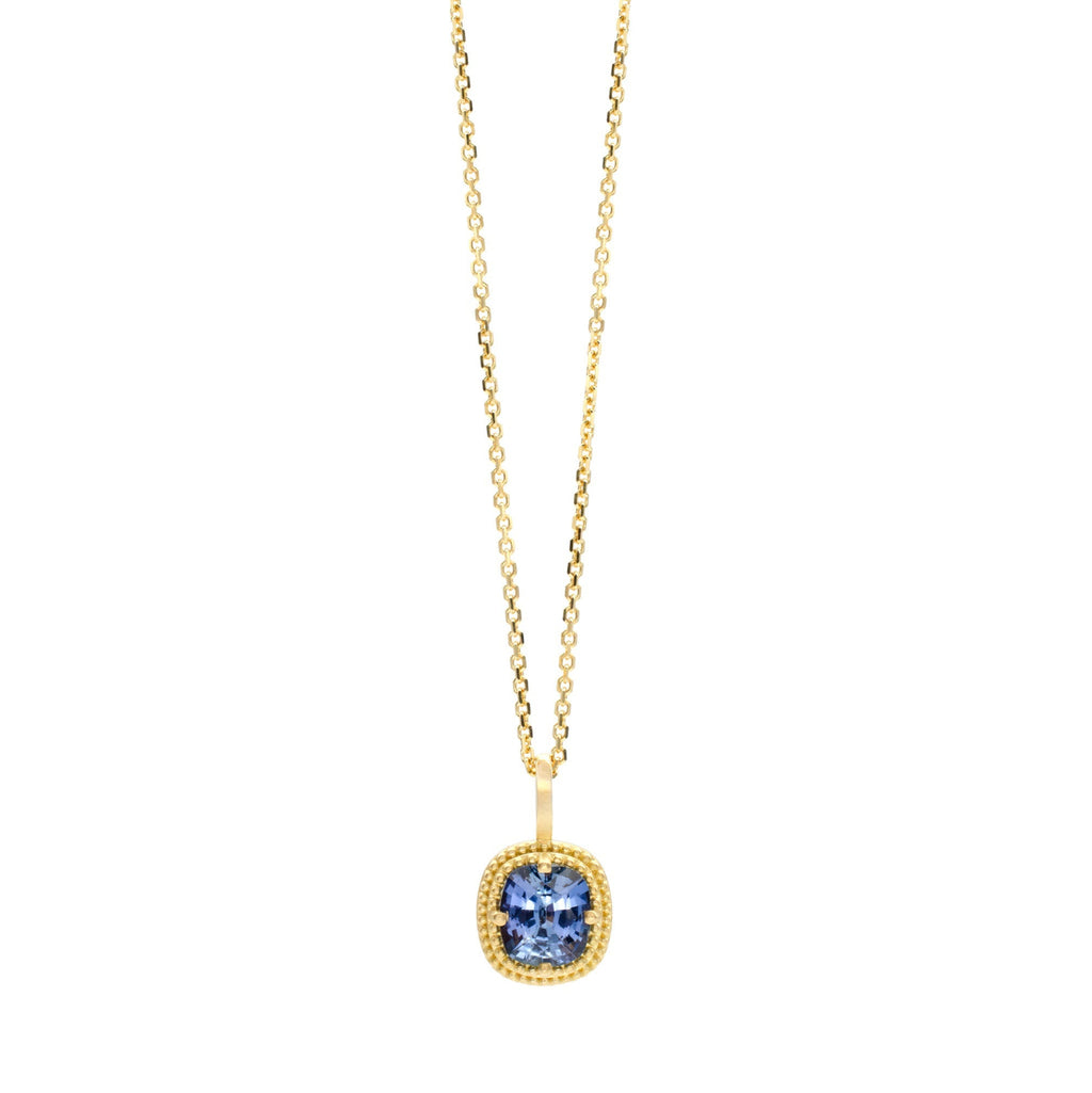 Sapphire Suzanne Pendant