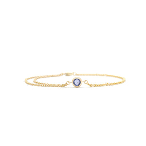 .39ct Blue Sapphire Cherish Bracelet