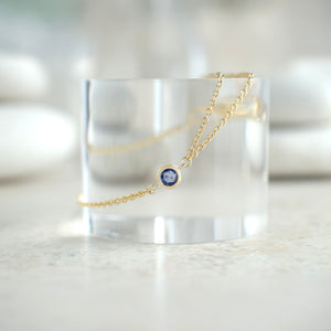 .39ct Blue Sapphire Cherish Bracelet