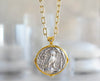 27mm Ancient Coin with Owl of Athena