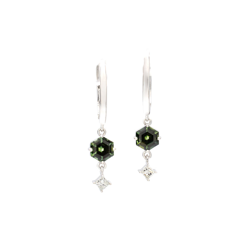 Mossy Sapphire Nerissa Drops