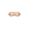Rose Gold Infinity Band