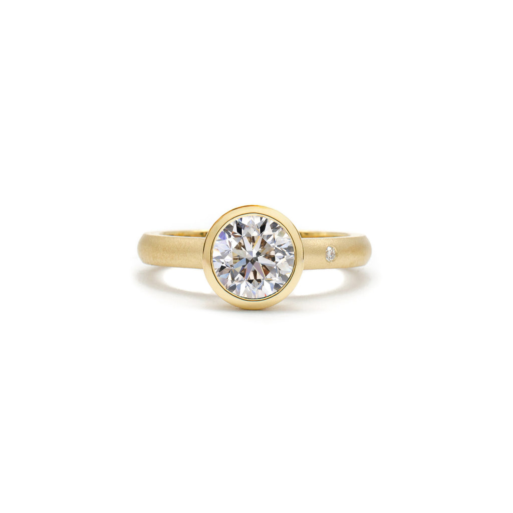 Cathedral Bezel Ring