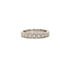 White Flat Disc Band