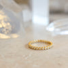 Gold Diamond Orb Band