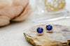 Sapphire Sheer Halo Dangles